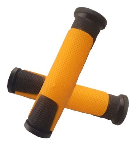 Manopla Punho Bicicleta Modelo Gallo Mtb Cores Cor Amarelo