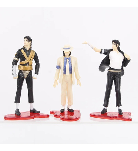 Juego De 5 Figuras De Acción De Pvc De Michael Jackson, Mode