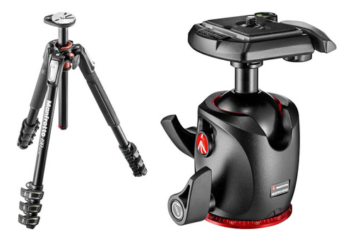 Manfrotto Mt190xpro4 Aluminum TriPod With Xpro Ball Head Wit