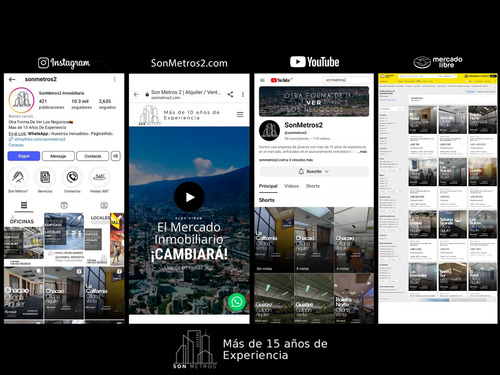 Edificio Venta La Urbina 1600 Mts2 Sonmetros2