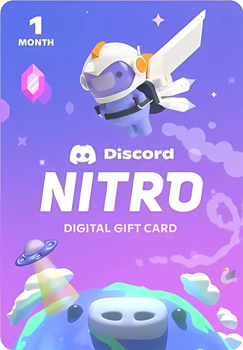 Discord Nitro 1 Mes Gift Code