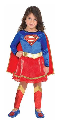Disfraz De Superchica Para Halloween Para Niñas Pequeñas S