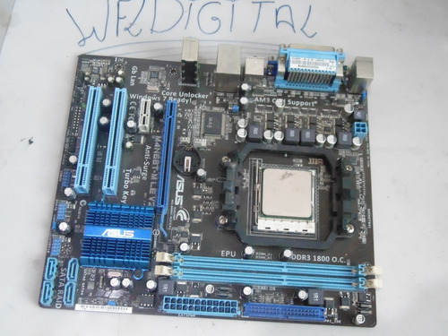 Placa-mãe Pc Am3 Ddr3 Asus M4n68t-m Le V2 + Athlon Ii X2 240