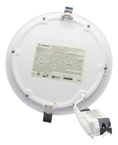 Luminaria Led Insert Redonda18w 6500k Ledvance Para Empotrar