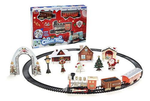 Pista De Tren Con Luces Infantil