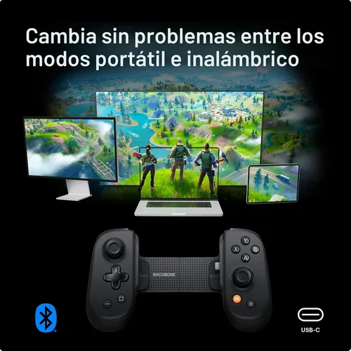 Controle Backbone Pro Para iPhone 15/16/17 E Android Usb-c