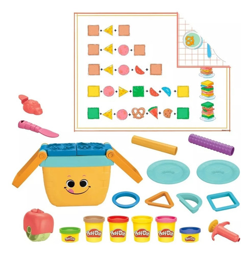 Set De Masas Play Doh Primeras Creaciones Para El Picnic