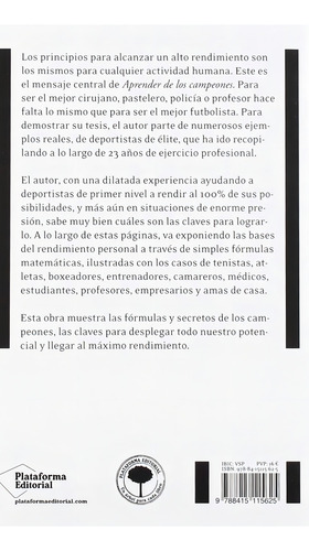 Aprender De Los Campeones / Pep Marí
