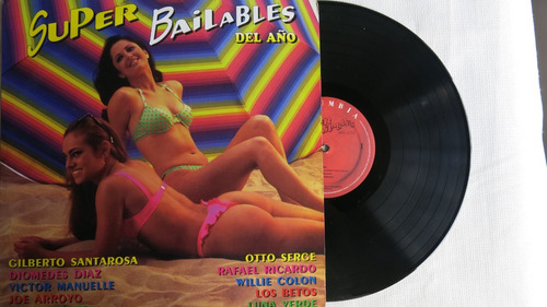 Vinyl Vinilo Lp Acetato Super Bailables Del Año Gilberto San