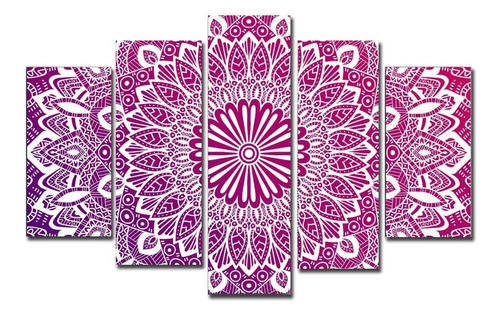 Cuadros De Mandalas Poliptico 150x100 Mas Colores Tela