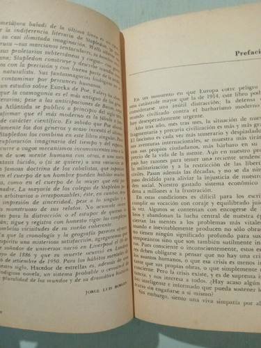 Olaf Stapledon: Hacedor De Estrellas - Minotauro (Usado)