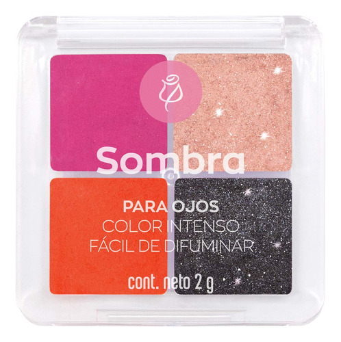 Paleta De Sombras Ilusión 21037 Color Multicolor