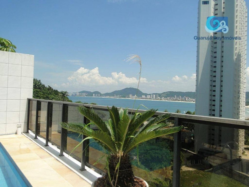 Imagem 19 de 30 de Enseada Cobertura Vista Para O Mar Praia Da Enseada Guarujá - Co0350