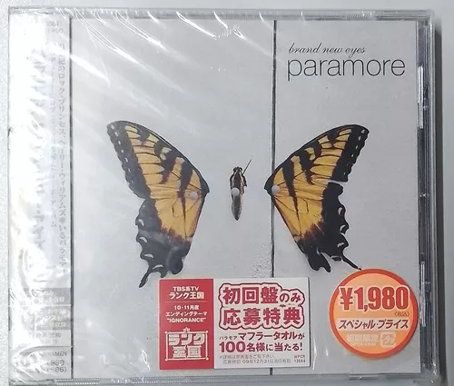 Paramore Brand New Eyes Cd Importado Japonês Lacrado Com Obi