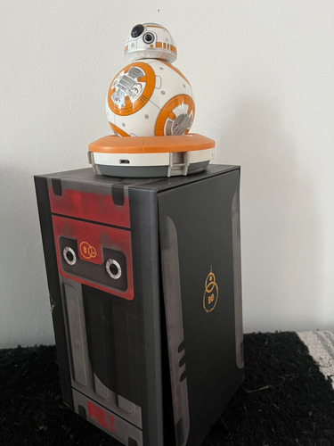 Robot De Juguete Bb-8 Sphero Blanco Y Naranja (Usado)