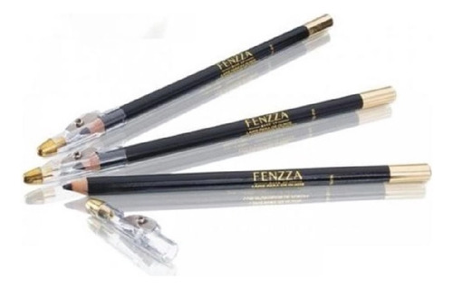 Kit Com 03 Lápis De Olho Com Apontador Fenzza Makeup