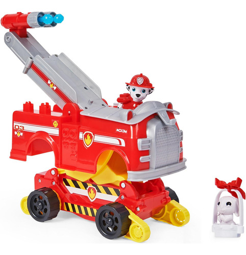 Paw Patrol, Marshall Rise And Rescue Coche Juguete Con Y A 3