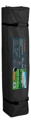 Carpa Toldo Plegable Lona Impermeable Ajustable 3alturas 3x3
