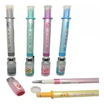Comprar Lapiceros Bolígrafos Rompe Ampollas Con Sellos X 4 Unidades!