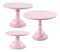 Comprar Juego De 3 Soportes Para Tartas Base Para Tartas De Boda 