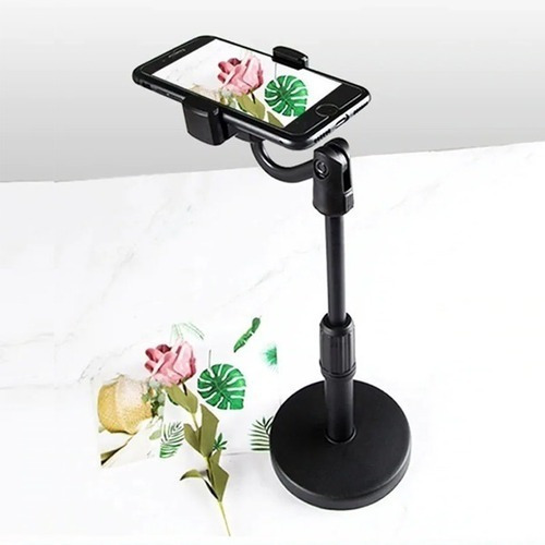 Imagen 5 de 9 de Soporte Celular Extensible Rota 360 Escritorio Zoom Selfie