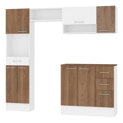 Cocina Modular New Milano 8 Puertas Vekka