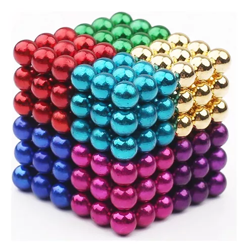 Bolas magnéticas - Juego azul cielo mate de (5 mm) 216 bolas mágicas  coloridas Juguete de escritorio Zhivalor 2034812-2