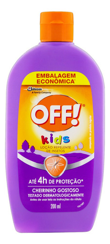 Repelente Off! Kids Com Deet Johnson 200ml