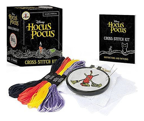 Hocus Pocus Cross-stitch Kit - (libro En Inglés)