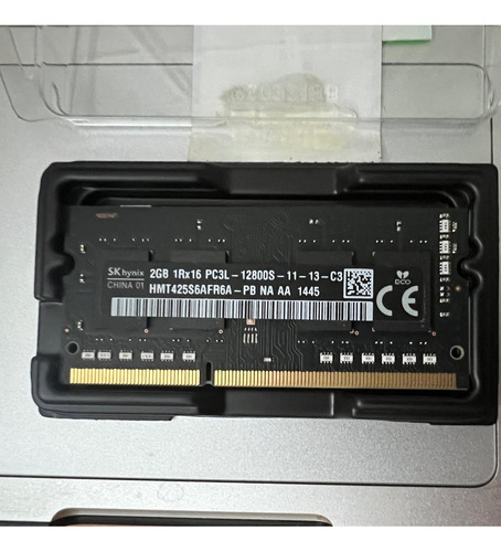 Memoria Ram 2x2gb Macbook Pro Mid 2012 13 Originales (Usado)
