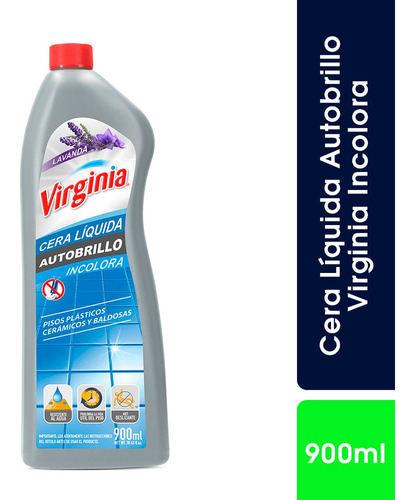 Virginia Cera Liquida Autobrillo Incolora 900ml