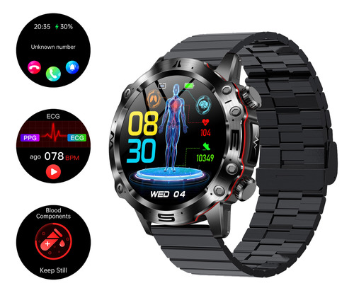 Nuevo Hombre Liposucción Acido Urico Glucosa Smartwatch 2024