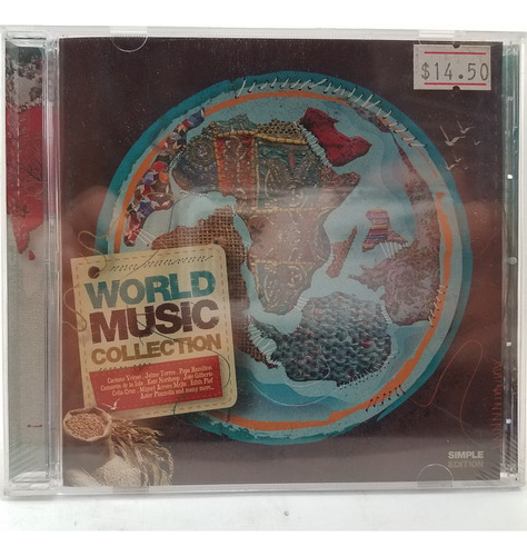 World Music - Cd Sellado - Niña Pastori Caetano Jaime Tor 