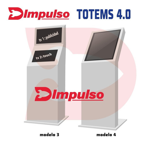 Totem Kiosco Comercio Negocio Touch Táctil