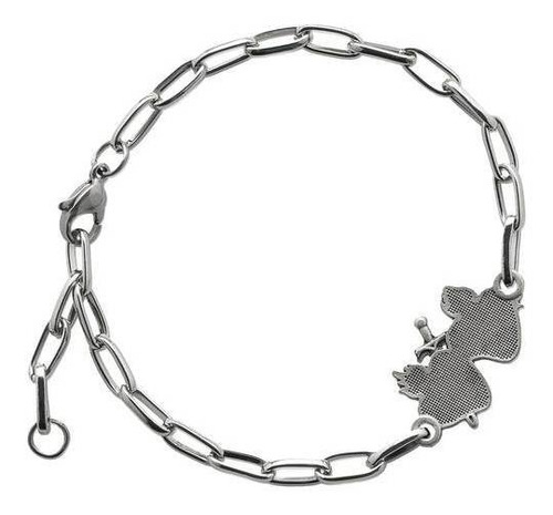 Imagem 6 de 7 de Pulseira Corrente Inox Sagrados Corações