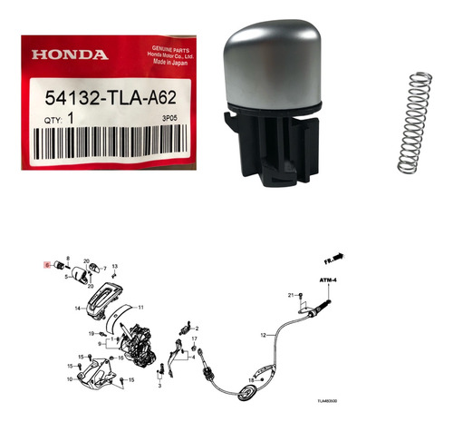 Boton De Palanca Nuevo Y Original Honda Crv 2017 2018 2019