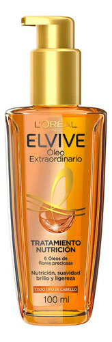Aceite Capilar Elvive L'oréal Óleo Extraordinario X 100 Ml