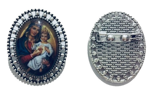 35 Pin Prendedor Nuestra Señora Del Sagrado Corazon (35 Pzas