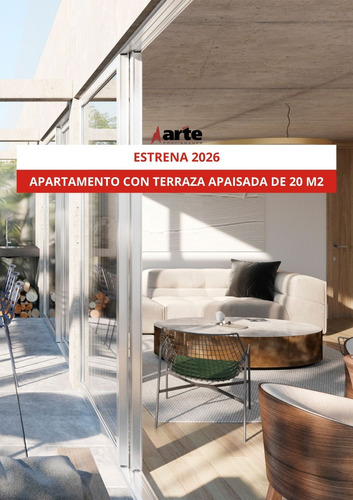 Apartamento De 1 Dormitorio Con Terraza Apaisada De 20m2 En Parque Rodó