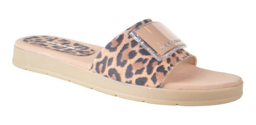 Zuecos Sandalias De Cuero De Mujer Mica - Ferraro