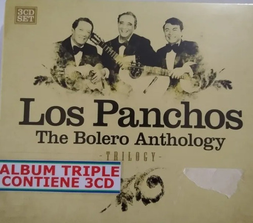 Boleros  Trio Los Panchos  Álbum Con 3 Cd Originales Nuevos 