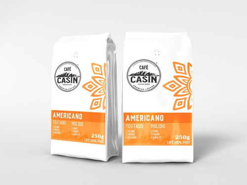 Imagen 1 de 4 de Café Tostado Y Molido By Casin - Americano 250gr