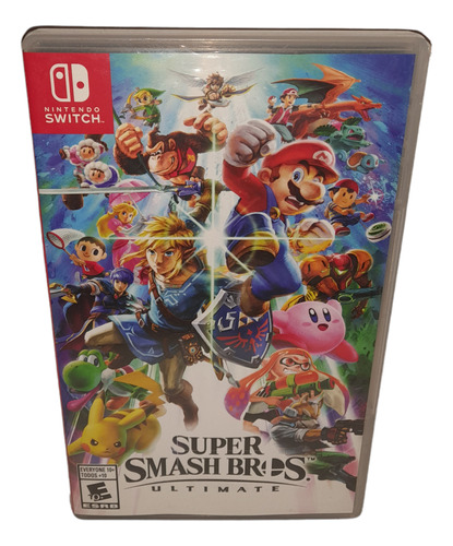 Solo Caja Original Super Smash Bros Ultimate Nintendo Switch