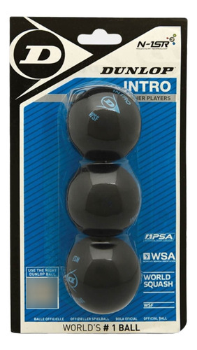 3x - Pelota De Squash Dunlop Intro