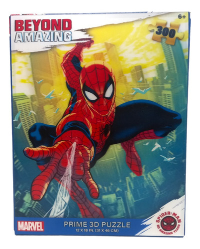 Puzzle Rompecabezas 3d Marvel Spiderman 300 Piezas