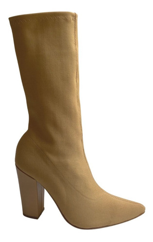 Imagen 1 de 10 de Bota Dama Stretch Puntal Felipe Rentería Moda Vestir Mujer