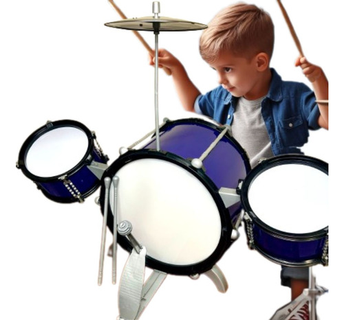 Juguete Mini Bateria Musical Jazz Drum