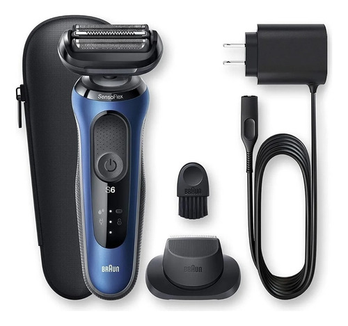 Barbeador Elétrico Braun Series 6 6120 Sensoflex Precisão
