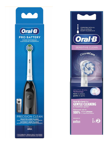 Cepillo Eléctrico Oral-b Advance Power + Repuesto Ultra Thin