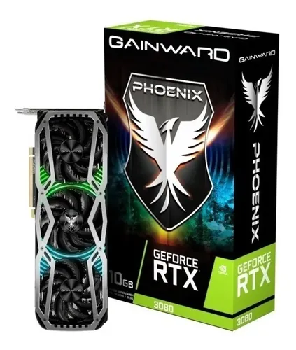 グラフィックボード・グラボ・ビデオカード GAINWARD GeForce RTX3080 PHOENIX 10GB Placa De Vídeo Nvidia Rtx 3080 Gainward Phoenix Geforce 10gb